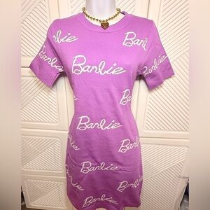 Purple Barbie Logo Dress
